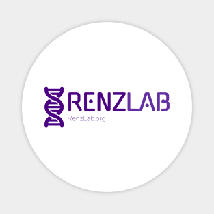 Renz Lab Logo Simple with Website Magnet